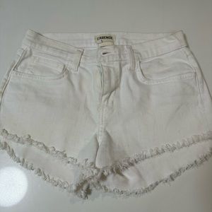 L’Agence white cutoffs
